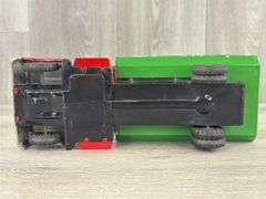 Ford 750 Friction Farm Truck, 10 1/2” Long, Made In Japan