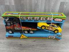 Nylint Racing Sound Machine Thunder Runner Race Car Hauler