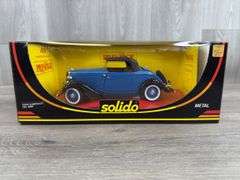 1934 Ford Cabriolet, 9” Long, Solido, Prestige