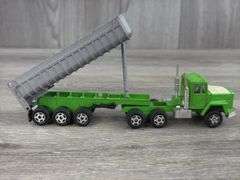 Caterpillar Kenworth T600A Tractor, International Tractor & Dump Trailer