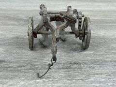 Arcade Cast Iron 2 Bottom Plow, 5 1/2” Long