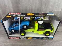 Tonka Power Lift Tow Truck, 20 1/2” Long, Motorized Winch