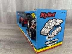 Nylint Dragster Hauler, 21” Long, Metal Muscle