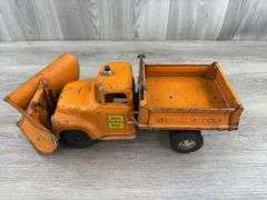State Hi-Way Dept. Plow/Dump Truck, 17 1/2” Long