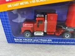 Mack Coca-Cola Truck & Trailer, 1/55, Siku