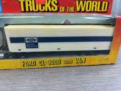 Ford CL-9000 W/Van, 1/64, Ertl, Trucks & Miniatures Of The World