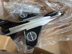 Harley Davidson Lockheed F-16 Fighting Falcon Airplane Bank, 11 1/2”