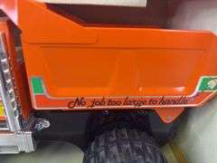 Nylint Big Pumpkin Dump Truck, 13 3/4” Long
