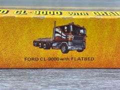 Ford CL-9000 W/Grain Trailer, 1/64, Ertl, Trucks & Miniatures Of The World