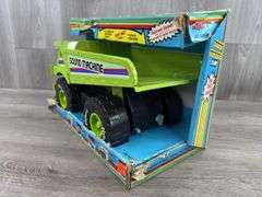 Nylint Sound Machine Dump Truck, 15” Long, Box Is Torn