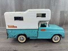 Tonka Camper Truck, 14 1/2” Long