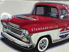 Standard Oil Co. Metal Cutout Sign, 19” Wide