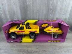 Ford F150 4x4 ‘N Sea-Doo, 27 1/2” Long, Nylint Toys