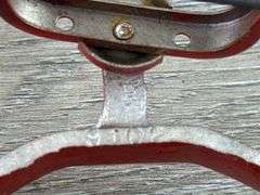 Hubley Pull Type Scraper, 7 3/4” Long, Stamped 9102
