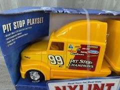Pit Stop Champions Playset, 24 1/2” Long, Nylint