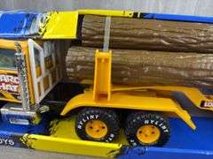 Hard Hat Contractors Log Hauler, 26” Long, Nylint Toys