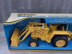 Giant Ford 755A Tractor/Loader/Backhoe, 1/12, Ertl, No. 820