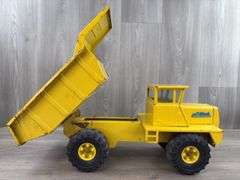 Mack Dump Truck, Buddy L, 19” Long