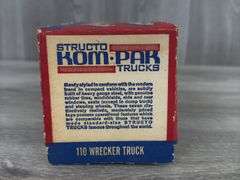 Structo 110 Wrecker Truck, Kom-Pak Trucks, 9” Long