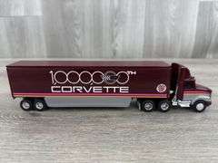 WhiteGMC 1,000,000th Corvette Tractor Trailer, 1/64
