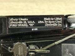 Ford Model A Cooper Tire Original Test Car Replica Bank, 1/25