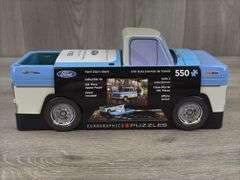 Ford F100 Ranger Pickup Puzzle, 550 Piece, Collector Tin