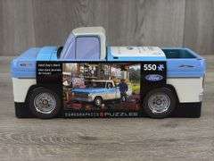 Ford F100 Ranger Pickup Puzzle, 550 Piece, Collector Tin