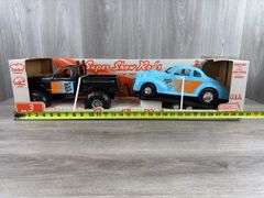 Super Show Rods Car, Ford 4x4 Truck & Trailer, 29 1/2” Long