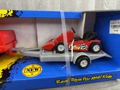 Cart Racing Adventure Set, 15 1/2” Long, Nylint Toys