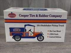1914 Studebaker Cooper Tires Road Service Truck Bank, 1/25