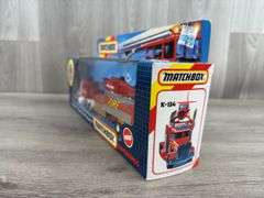 K-134 Peterbilt Fire Spotter Plane Transporter, 11 1/2” Long, Matchbox