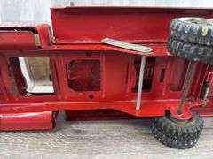 Tonka Ramp Hoist Truck, 21” Long, Tonka Toys