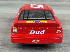 Ken Schrader #25 Budweiser Monte Carlo Stock Car, 1/24, 1 Of 5,004, Action