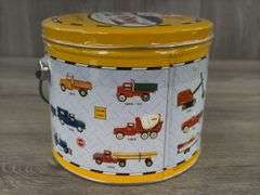 Tonka Toys Metal Pail W/Molded Tonka Cookies, Sealed