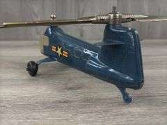 Hubley Metal Toy Copter, Original Box, 9” Long, No. 483