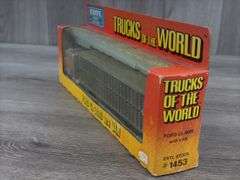 Ford CL-9000 W/Van, 1/64, Ertl, Trucks & Miniatures Of The World