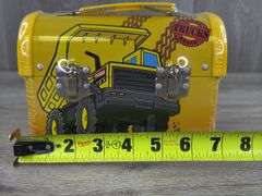 Tonka Down’N Dirty Metal Lunch Box W/Fruit Lollipops, Sealed
