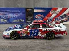 Bobby Labonte #18 Interstate Batteries/Let’s Roll 2002 Grand Prix Stock Car, 1/24, Limited Edition, Action 10th Anniversary
