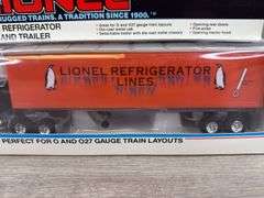 Lionel Refrigerator Lines Tractor Trailer, 11 1/2”, O & O27 Gauge