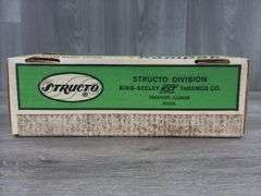 Structo Kom-Pak Dump Truck, 9” Long, Original Box
