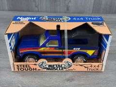 Nylint Metal Muscle 4x4 Truck W/Cap, 8” Long, No. 8227