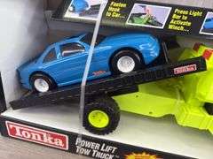 Tonka Power Lift Tow Truck, 20 1/2” Long, Motorized Winch