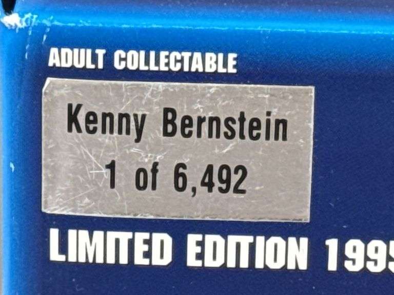 Kenny Bernstein Budweiser Top Fuel Dragster, 1/24, 1995 Limited Edition, 1 Of 6492, Racing Collectables Action Platinum Series