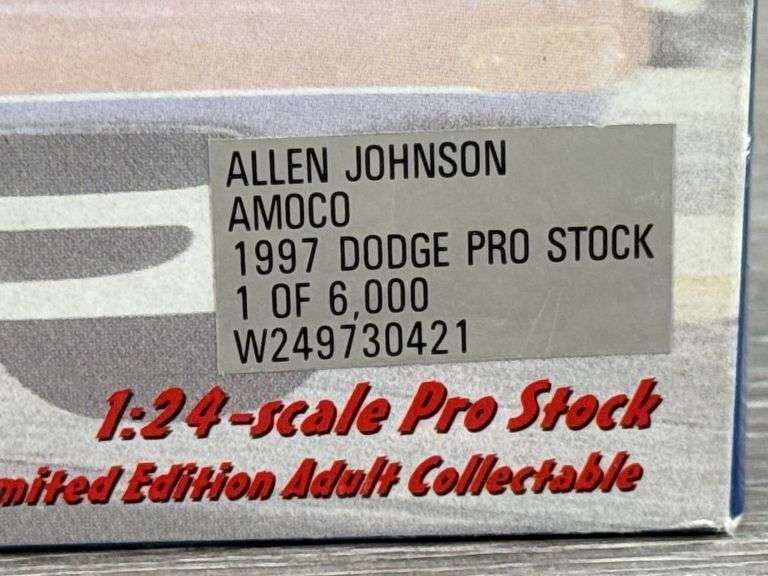 Allen Johnson Amoco 1997 Dodge Pro Stock, 1/24, Limited Edition, 1 Of 6000, Action