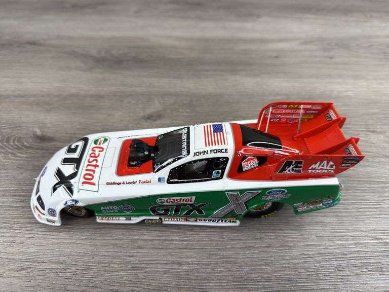John Force #3 Castrol GTX 2006 Mustang Funny Car, 1/24, Limited Edition, 1 Of 1668, Action