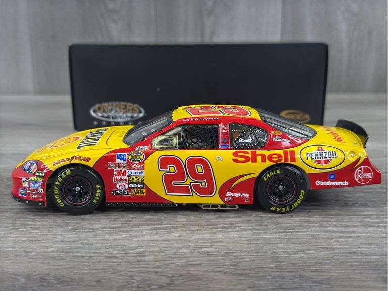 Kevin Harvick #29 Shell Pennzoil 2007 Monte Carlo SS Owners Club Select Stock Car, 1/24, #969/1500, Motorsports Authentics
