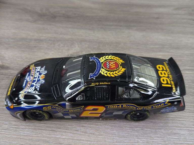 Rusty Wallace #2 Announcement Car 2004 Intrepid Stock Car, 1/24, Limited Edition, Rusty’s Last Call, Action