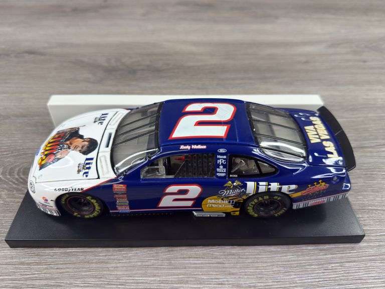 Rusty Wallace #2 Miller/Elvis 1998 Ford Taurus Stock Car, 1/24, Limited Edition, Racing Collectables Action Platinum Series