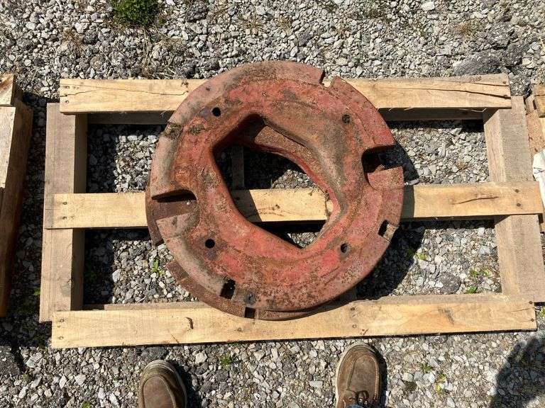 Farmall/International Wheel Weights - Qyt. 2