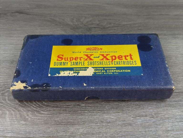 Winchester Western Super-X & Expert Dummy Sample Shotshells & Cartridges